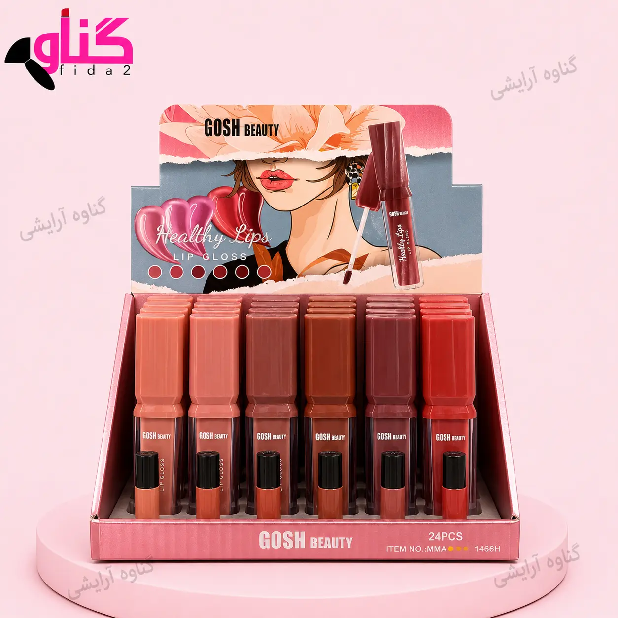 رژلب مایع تستر دار گاش بیوتی GOSH BEAUTY